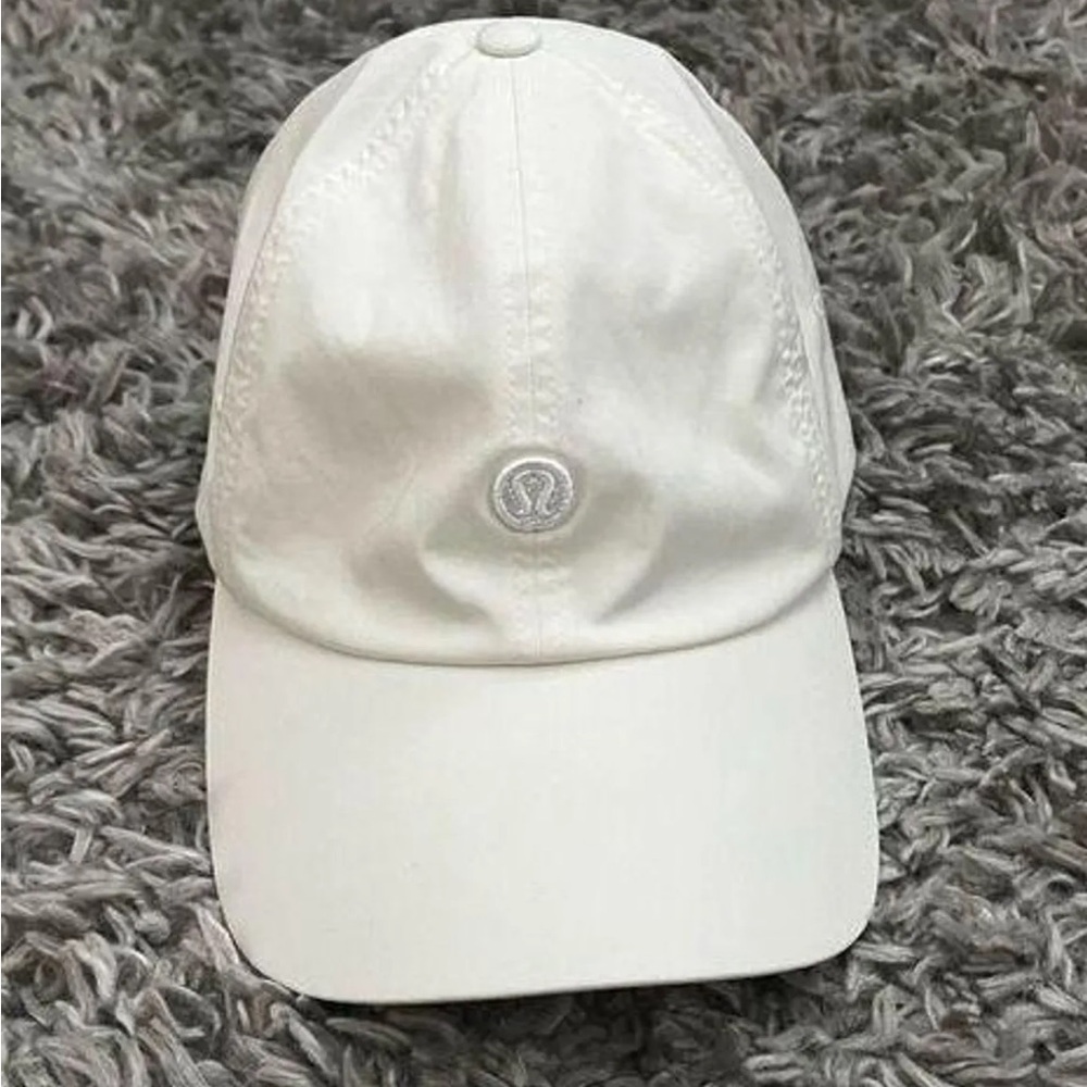 Lululemon Cream Adjustable Cap